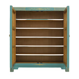 ROBE CABINET TURQUOISE WASH MQZ-13
