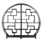 SHELF MOON 2 SECTIONS BLACK X-09