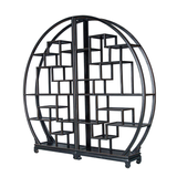 SHELF MOON 2 SECTIONS BLACK X-09