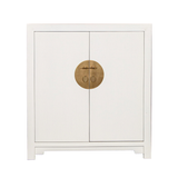 CABINET ORIENT 2 DOOR WHITE WASH MQZ-13