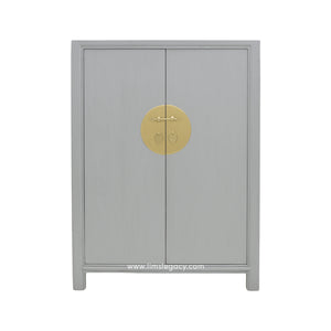 SHOE CABINET ORIENT 2DR GREY WASH MQZ-38