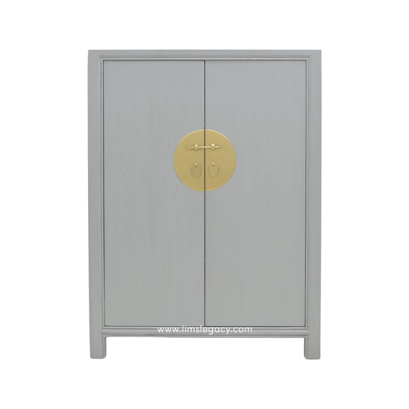 SHOE CABINET ORIENT 2DR GREY WASH MQZ-38