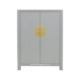 SHOE CABINET ORIENT 2DR GREY WASH MQZ-38