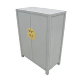 SHOE CABINET ORIENT 2DR GREY WASH MQZ-38