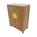 SHOE CABINET ORIENT 2DR LIGHT WOOD MQZ-38