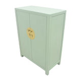 SHOE CABINET ORIENT 2DR MINT WASH MQZ-38