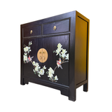 SIDEBOARD FLEUR 2DW2DR BLACK WASH MQZ-40