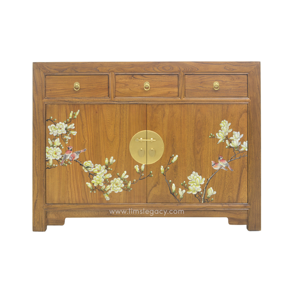 SIDEBOARD FLEUR 3DW2DR LIGHT WOOD MQZ-43