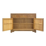 SIDEBOARD FLEUR 3DW2DR LIGHT WOOD MQZ-43