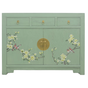 SIDEBOARD FLEUR 3DW2DR MINT WASH MQZ-43