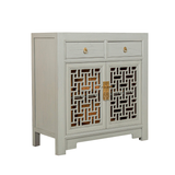 SIDEBOARD MING 2DW2DR GREY WASH MQZ-53