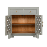 SIDEBOARD MING 2DW2DR GREY WASH MQZ-53