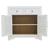 SIDEBOARD MING 2DW2DR WHITE WASH MQZ-53