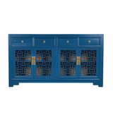 SIDEBOARD MING 4DW4DR BLUE WASH MQZ-42