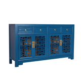 SIDEBOARD MING 4DW4DR BLUE WASH MQZ-42