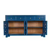 SIDEBOARD MING 4DW4DR BLUE WASH MQZ-42