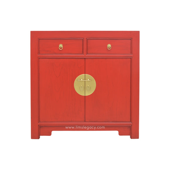 SIDEBOARD ORIENT 2DW2DR RED WASH MQZ-40