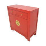 SIDEBOARD ORIENT 2DW2DR RED WASH MQZ-40
