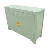 SIDEBOARD ORIENT 3DW2DR MINT WASH MQZ-43