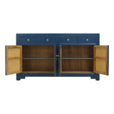 SIDEBOARD ORIENT 4DW4DR BLUE WASH MQZ-01