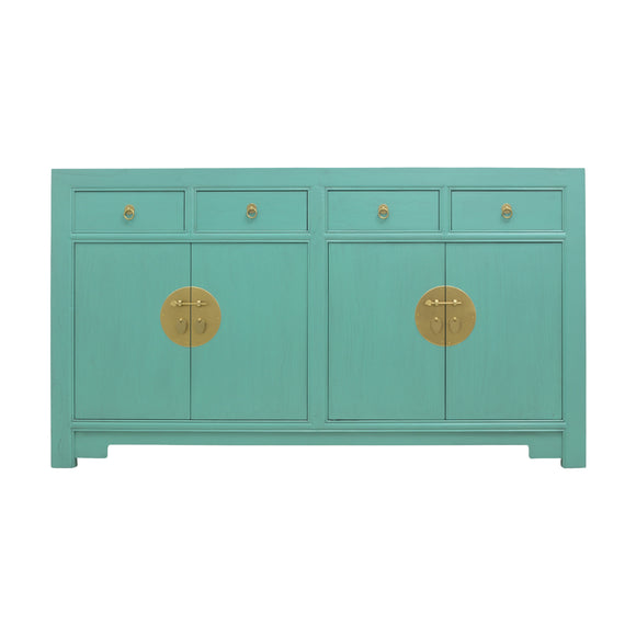 SIDEBOARD ORIENT 4DW4DR TURQUOISE WASH MQZ-01