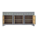 SIDEBOARD ORIENT 6DW6DR GREY WASH MQZ-18