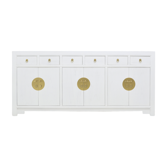 SIDEBOARD ORIENT 6DW6DR WHITE WASH MQZ-18