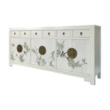 SIDEBOARD FLEUR 6DW6DR WHITE WASH MQZ-18