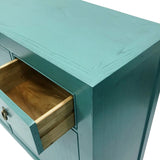 SIDEBOARD ORIENT 6DW6DR TURQUOISE WASH MQZ-18