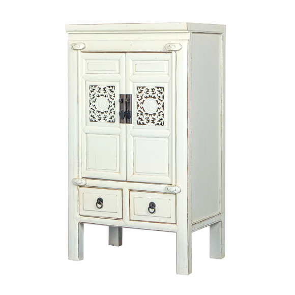 SIDE CABINET KITCHEN 2DW2DR WHITE X-26