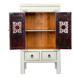 SIDE CABINET KITCHEN 2DW2DR WHITE X-26