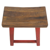 STOOL SADDLE RED MQZ-206