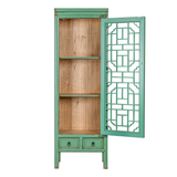 TALL CABINET WINDOW PANEL 2DW1DR GREEN X-18