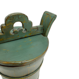 TEA BUCKET TURQUOISE CH-35