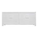 TV CONSOLE FLEUR 4DW4DR WHITE WASH MQZ-25