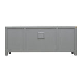 TV CONSOLE LATTICE 1.6M GREY WASH MQZ-28