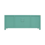 TV CONSOLE LATTICE 1.6M TURQUOISE WASH MQZ-28