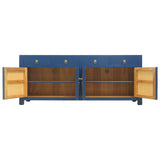 TV CONSOLE ORIENT 4DW4DR BLUE WASH MQZ-25