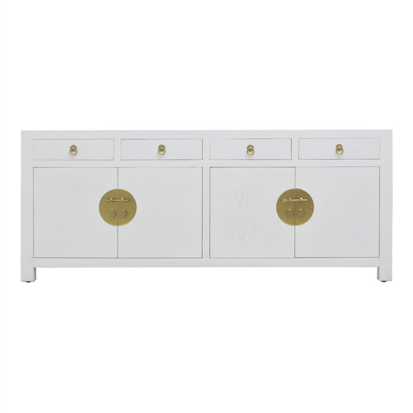 TV CONSOLE ORIENT 4DW4DR WHITE WASH MQZ-25