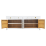 TV CONSOLE ORIENT 4DW4DR WHITE WASH MQZ-25