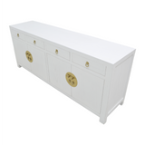 TV CONSOLE ORIENT 4DW4DR WHITE WASH MQZ-25