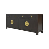 TV CONSOLE ORIENT 4DW4DR DARK WOOD MQZ-25
