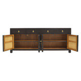 TV CONSOLE ORIENT 4DW4DR DARK WOOD MQZ-25