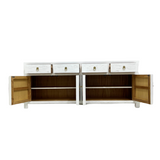 TV CONSOLE ORIENT 4DW4DR WHITE WASH MQZ-25