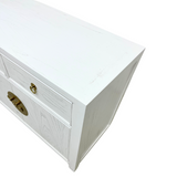 TV CONSOLE ORIENT 4DW4DR WHITE WASH MQZ-25