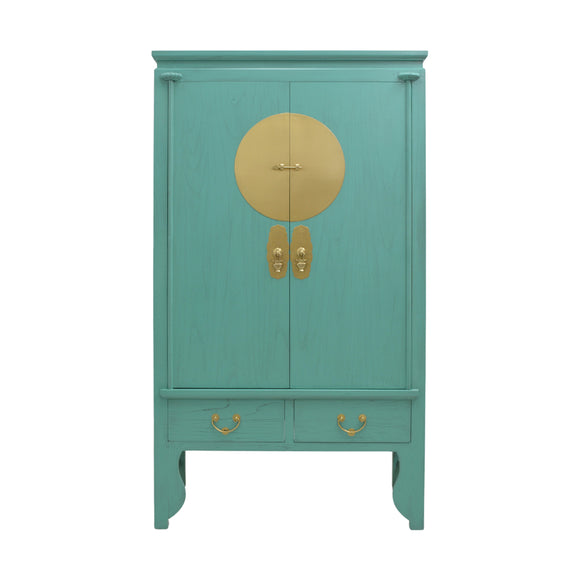 WEDDING CABINET ORIENT TURQUOISE WASH MQZ-03