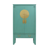 WEDDING CABINET ORIENT TURQUOISE WASH MQZ-03