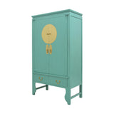 WEDDING CABINET ORIENT TURQUOISE WASH MQZ-03