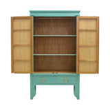 WEDDING CABINET ORIENT TURQUOISE WASH MQZ-03