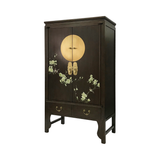 WEDDING CABINET FLEUR DARK WOOD MQZ-03